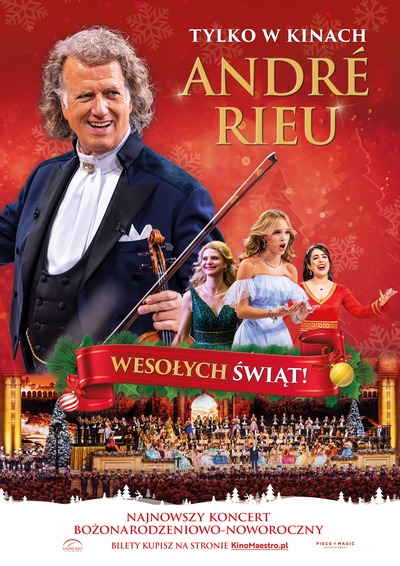Plakat wydarzenia: Andre Rieu  Wesołych świąt 