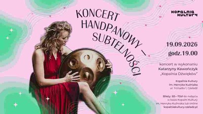 Plakat wydarzenia: Koncert Handpanowy - Subtelności 