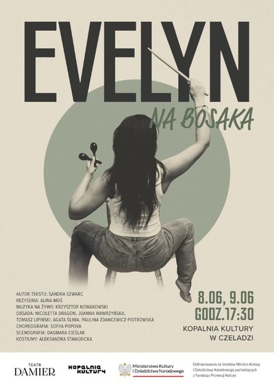 Plakat wydarzenia: "Evelyn. Na bosaka" 